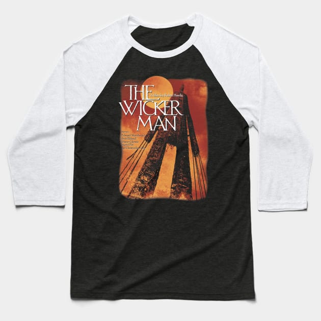 The Wicker Man, Horror Classic, Christopher Lee Baseball T-Shirt by StayTruePonyboy